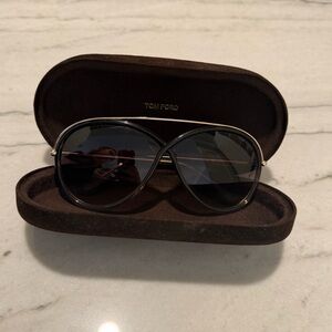 Tom Ford Brown Rickie Sunglasses with Case